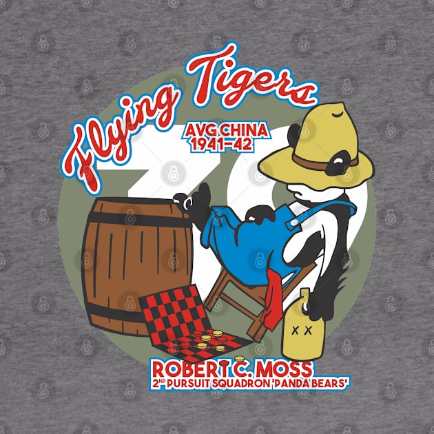 Robert C. Moss - 39 - Flying Tigers by MBK